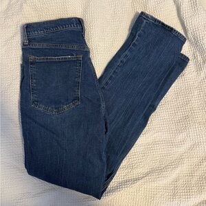 Abercrombie & Fitch Dark Blue Straight Leg Jeans
